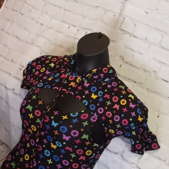 2 pc Crop Top Short Set - Picture 3 of 13